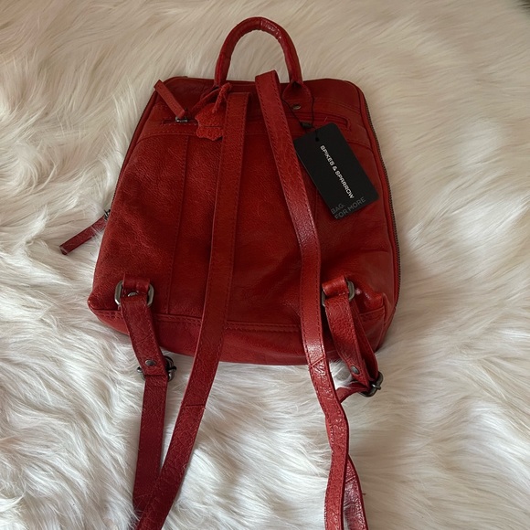Spikes & Sparrow Leather Backpack (NEW) - Picture 4 of 12